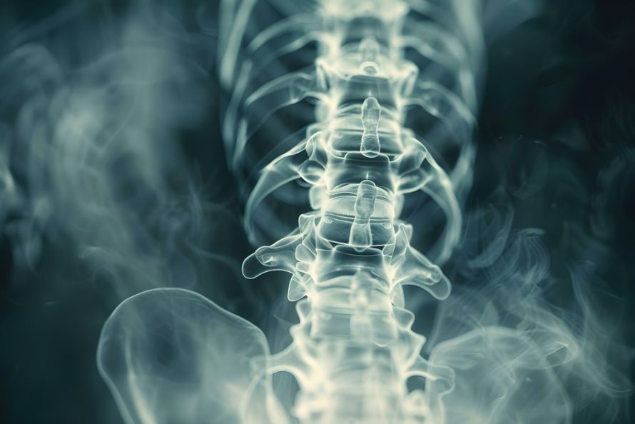 Röntgenbild Rückenmark